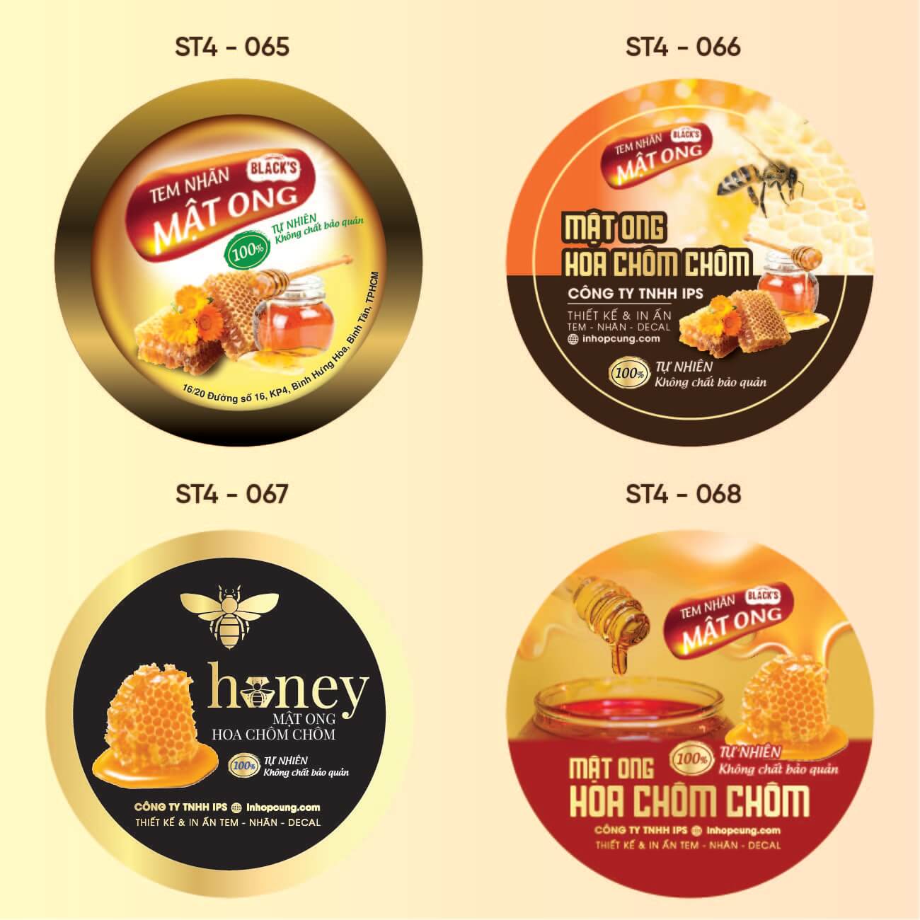 MẪU STICKER - Túi giấy, thẻ cào, hộp giấy